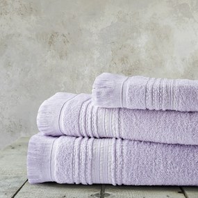 Πετσέτες Μπάνιου (Σετ 3τμχ) Nima Allora 450gsm Lilac