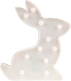 Παιδικό Πορτατίφ LED RABBIT 1,5W Μπαταρίας Κουνελάκι 3000K 24cm