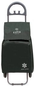ESTIA ΚΑΡΟΤΣΙ ΛΑΙΚΗΣ ECOMAX ΥΦΑΣΜΑΤΙΝΟ 40lt ΓΚΡΙ