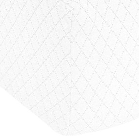 vidaXL Μαξιλάρι Γωνίας 69 x 64 x 19 εκ. Μεσαίο Αφρός Μνήμης Λευκό
