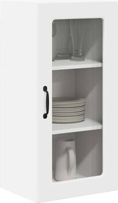 vidaXL Ραφιέρα τοίχου LUCCA 2 pcs Λευκό 40 x 31 x 80 εκ.