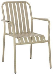 Καρέκλα - Πολυθρόνα RACHEL C6088.07 Αλουμινίου Dark Olive 63x58x85Υεκ. 63x58x85 εκ.