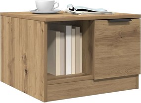 vidaXL Τραπεζάκι Σαλονιού τεχνίτης Δρυς 50x50x36 εκ Επεξεργασμένο Ξύλο