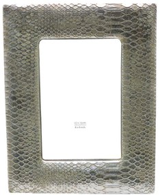 Κορνίζα Trim 023183 10x15cm Silver Γυαλί,Polyresin
