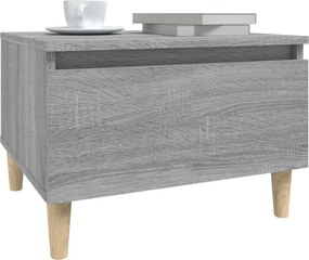 vidaXL Τραπεζάκια Σαλονιού 2 τεμ. Γκρι Sonoma 50x46x35 εκ. Επεξ. Ξύλο
