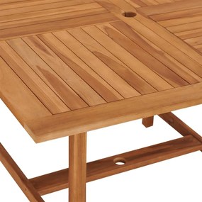 ΤΡΑΠΕΖΑΡΙΑ ΚΗΠΟΥ 110 X 110 X 75 ΕΚ. ΑΠΟ ΜΑΣΙΦ ΞΥΛΟ TEAK 318477