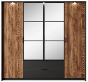 Ντουλάπα Milton τετράφυλλη