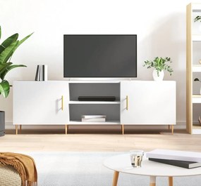 vidaXL Έπιπλο Τηλεόρασης Λευκό 150x30x50 εκ. από Επεξεργασμένο Ξύλο