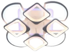 Φωτιστικό οροφής LED Πλαφονιέρα με Dimmer 5136 8WH+RGB