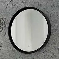 Καθρέφτης Sensio 86 Black New Φ70 Black Gloss MDF 18mm Λάκα 3MSE070BGL - 3MSE070BGL