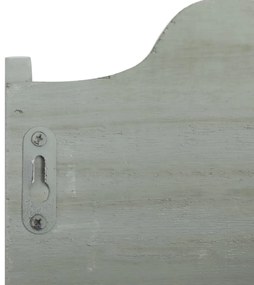 vidaXL Κρεμάστρα Τοίχου Πράσινη 50 x 10 x 23 εκ. Ξύλινη
