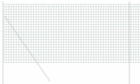 vidaXL Φράχτης Εuro Πράσινο 1 x 10 m Σίδηρος με επικάλυψη PVC