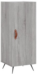vidaXL Ντουλάπι Γκρι Sonoma 34,5x34x90 εκ. από Επεξεργασμένο Ξύλο