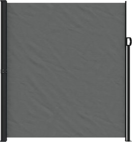 vidaXL Σκίαστρο Πλαϊνό Συρόμενο Ανθρακί 220 x 600 εκ.