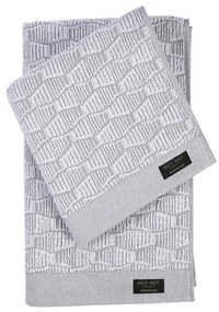 Πετσέτα Egitura Grey Nef-Nef Προσώπου 50x100cm 100% Cotton