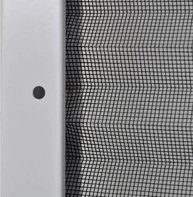 vidaXL Σήτα Παραθύρου Πλισέ 120 x 120 εκ. από Αλουμίνιο