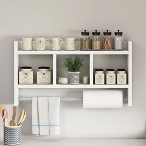 Wall Shelf Asya - Whıte White