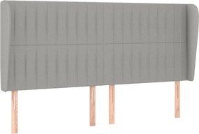 vidaXL Κρεβάτι Boxspring με Στρώμα Αν. Πράσινο 160x200εκ Υφασμάτινο