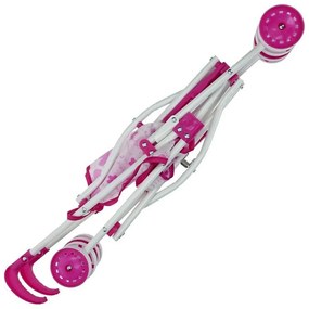 Καλάθι για Κούκλες Reig Εύκαμπτο Ροζ 25,5 x 41,5 x 55,5 cm