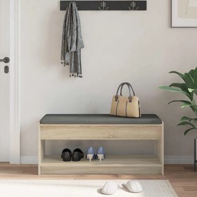 vidaXL Παγκάκι Χαλωρίου Δρύς Sonoma 103 x 38 x 45 εκ