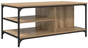 vidaXL Τραπεζάκι σαλονιού Artisan Oak 100 x 50 x 45 cm