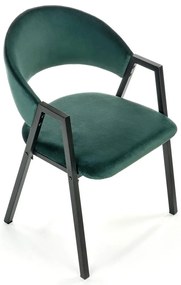 Dine 473 Καρεκλα Σκούρο Πράσινο