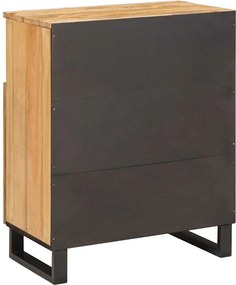 vidaXL Πλαϊνό γραφείο Καφέ 60 x 33 x 75 cm Στερεό ξύλο μάνγκο