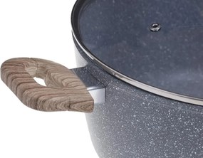 ΚΑΤΣΑΡΌΛΕΣ POT+LID FORGED ALU NATURE FIVE 24CM 111008A