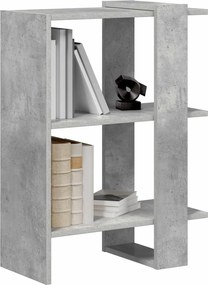 vidaXL Ράφι Βιβλίων 2 επιπέδων 52 x 25 x 71,5 εκ Επεξεργασμένο Ξύλο