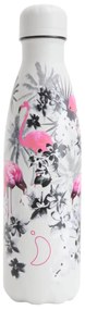 Μπουκάλι Θερμός Original Tropical Chilly's με χωρητικότητα 500ml και διατήρηση θερμοκρασίας 12h ζεστό / 24h κρύο - Flamingo Revival