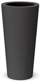 Κασπώ Ficus 60 JDNFC060ANNW Φ29x59cm 16lt Anthracite New Garden Πολυαιθυλένιο