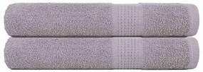 Πετσέτες Σάουνας FROGN 2 τεμ. Γκρι 80x200 εκ. 360 γρ./μ²
