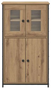 vidaXL Highboard Artisan Oak 62 x 32 x 106,5 εκ Επεξεργασμένο ξύλο