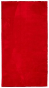 Χαλί HUARTE με Κοντό Πέλος Μαλακό/ Πλενόμενο Κόκκινο 60x110 εκ. - Κόκκινο