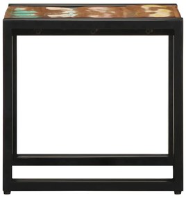 vidaXL Τραπεζάκι σαλονιού 40 x 40 x 38 cm Μασίφ ανακυκλωμένο ξύλο