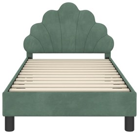 vidaXL Κρεβάτι Παιδικής Κρεβατοκάμαρας με Κεφαλάκι Θαλασσί 80 x 160 cm