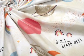 Πάνα Χασέ bebe Spaceship 186 80X80 Beige 100% Cotton 31111328046