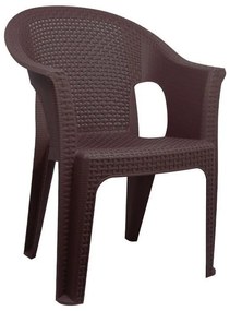 Καρέκλα Melina Fylliana Kαφέ 62x43x86 εκ. 62x43x86 εκ.