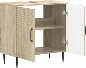 vidaXL Ντουλάπα Νιπτήρα Mπάνιου HAARLEM Sonoma Δρυς