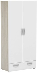 Ντουλάπα δίφυλλη Flare  με συρτάρι