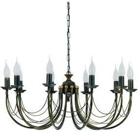 Φωτιστικό Οροφής Ares X 206 Black-Gold Nowodvorski Metal