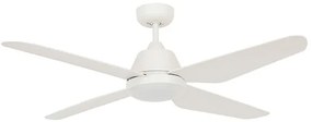 Lucci Air Aria Ανεμιστήρας Οροφής 122cm με Φως και Τηλεχειριστήριο Λευκός