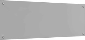 vidaXL Πίσω Πάνελ Κουζίνας 2 pcs Ανοιχτό γκρι 110 x 40 cm