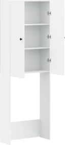 vidaXL Ντουλάπα τουαλέτας BREDA Λευκό 66 x 25,5 x 190 εκ.