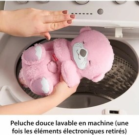 Αρκουδάκι Fisher-Price Ροζ Πλαστική ύλη