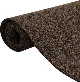 vidaXL Ρολό Φελλού Καφέ 100 x 200 cm Φελλός και Καουτσούκ