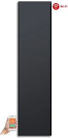 Radialight Icon WiFi 2000 Watt Ανθρακί - Κάθετο Ψηφιακό Σώμα Θέρμανσης