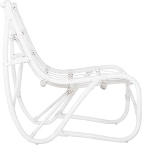 ΠΟΛΥΘΡΟΝΑ GRINN HM9815.03 ΡΑΒΔΟΙ RATTAN ΣΕ ΛΕΥΚΟ 56,5x73,5x79,5Υ εκ.