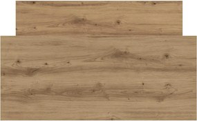 vidaXL Πλαίσιο κρεβατιού χωρίς στρώμα καφέ δρυς 100x200 cm