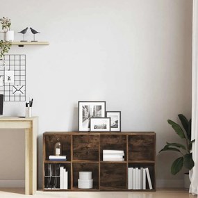 vidaXL Βιβλιοθήκη/Βοηθητικό Ντουλάπι Καπν. Δρυς 66x30x130εκ Επεξ Ξύλο